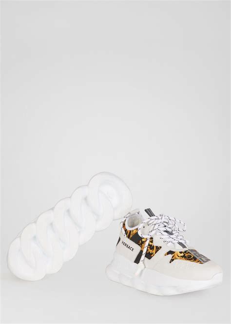 versace barocco print chain reaction 2 sneakers|cheap Versace chain reaction sneakers.